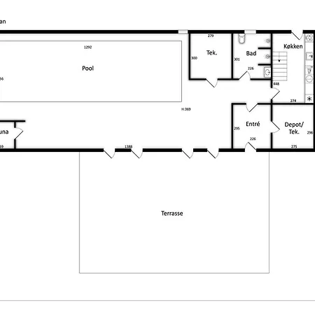 House Furnished In A Longhouse On A Larger Farm,